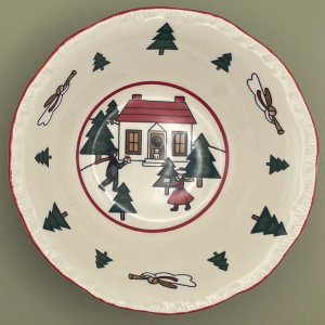 Mason's Christmas Village Brei-Schale 15cm